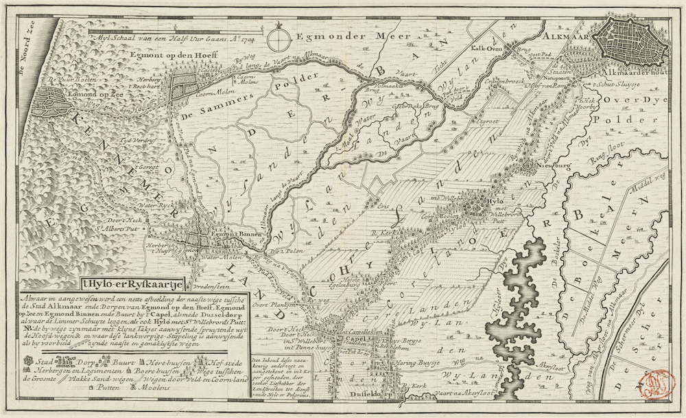 Pilgrimage Map of Heiloo